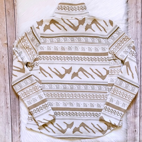 The North Face Women’s Printed Crescent Full Zip Fleece Sweater Jacket - Picture 4 of 7